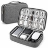 Travel Electronics Organizer Bag for Cables and Chargers – Waterproof