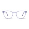 XPL New SUCCESS Crystal Lilac AKIKO Eyeglasses 49mm with Case
