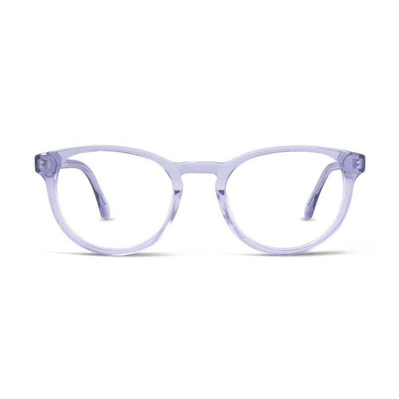 XPL New SUCCESS Crystal Lilac AKIKO Eyeglasses 49mm with Case