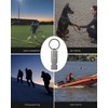 TISUR Loud Emergency Whistles,130db+ Lifeguard Safety Whistle Keychain for Surviva