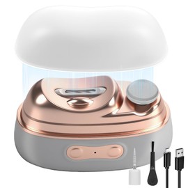 Electric Nail Trimmer: 3-in-1 Clipper, File & Polisher with Quiet 25dB Motor, LED Light & Automatic Catcher - 2-Speed USB Rechargeable Nail Clipper for Babies, Seniors, Adults