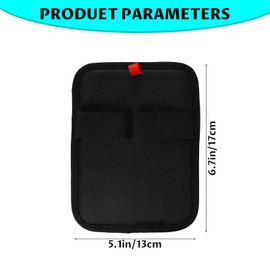 Velmoriah 2-Pack Electrostatic Pet Hair Remover, Double-Sided Pet Hair Removal Gloves, Reusable Cat & Dog Grooming Gloves for Couch, Furniture, Carpet, Car Seat, Blankets, Clothes