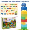 COUOMOXA Marble Run Building for Kids: STEM Building Blocks Set