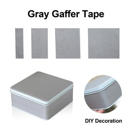 JIALAI HOME Gaffers Tape - 2 Inch x 30 Yards (90 Feets) Gray Gaff Tape - Non-Reflective, Grafting Tape for Filming, Photography, Radio, Heavy-Duty Water Resistant Matte Finish Gaff Tape