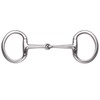 Shires Equestrian - Flat Ring Jointed Eggbutt - S/steel -
