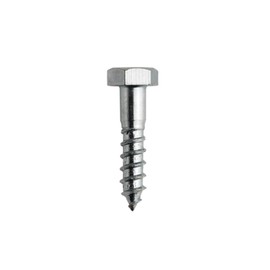 DOJA Barcelona Hexagon Wood Screws Assorted Screws Pack 50-5 x 30 mm Hex Key Screws Galvanised Steel Pull Screws Construction Woodworking Interior Design