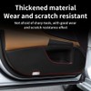 LUNQIN Car Door Anti Kick Pad for Lexus ES 350