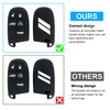 Key Fob Cover for Dodge Accessories 5 Button Key Fob