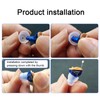 BLJ Hearing Amplifier 6pcs Ear Buds Domes, Double Layer Design,