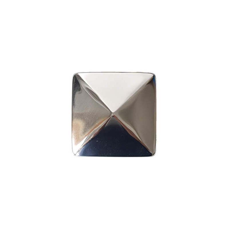 Sunload Post Cap Stainless Steel Square Pyramid-Shaped Set of 4