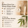 TIKITAKA FTG Boar Bristle Bamboo Toothbrush 10 Pack Plastic Free