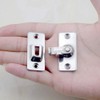 dingchi Door Hasp Latch 90 Degree, Stainless Steel Safety Angle