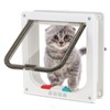 Extra Large Cat Door for Indoor and Outdoor Doors, Lockable