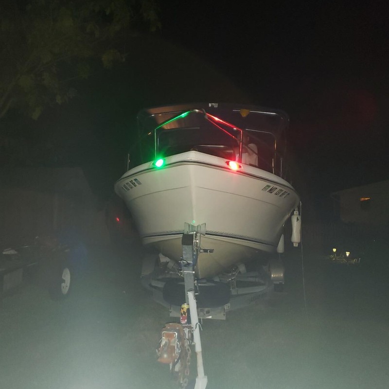 IZTOSS 12V Boat LED Navigation Lights Marine Boat Lights Waterproof