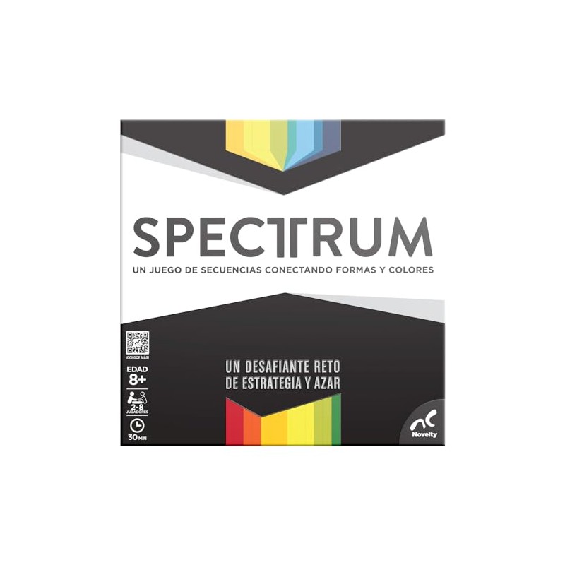 Novelty Corp Juego de Mesa de Estrategia Spectrum 2-4 Jugadores,
