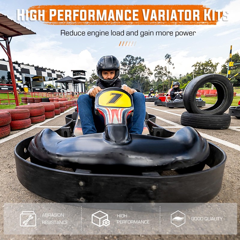 Clutch Set Fit for GY6 50cc 4-Stroke Engine Scooter ATV