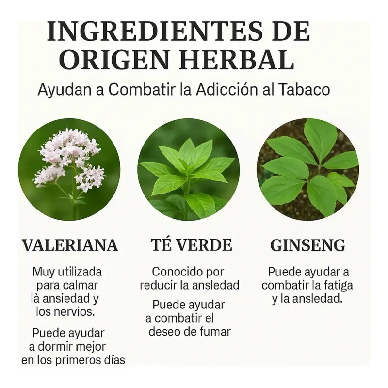 Parche Dejar De Fumar Controla Ansiedad 100% Natural Paso 1