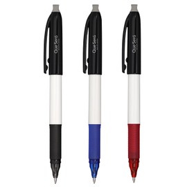 Sailor 80-5810-000 Quessera Ballpoint Pen Erasable Ballpoint Pens, Black, Red, Blue, 0.8mm, Set of 3