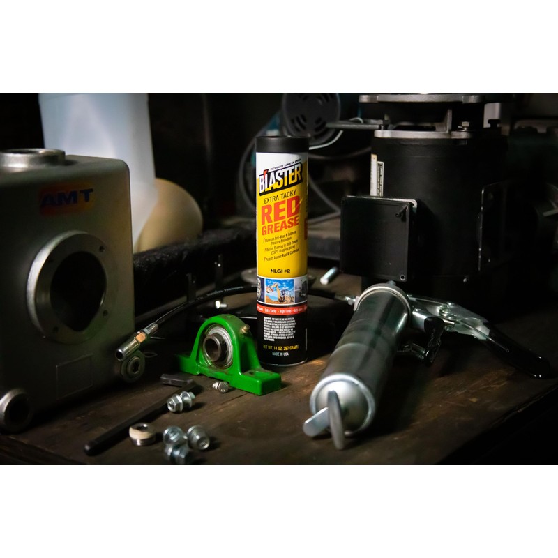 B'laster Extra Tacky Red Grease for Superior High Temerature and