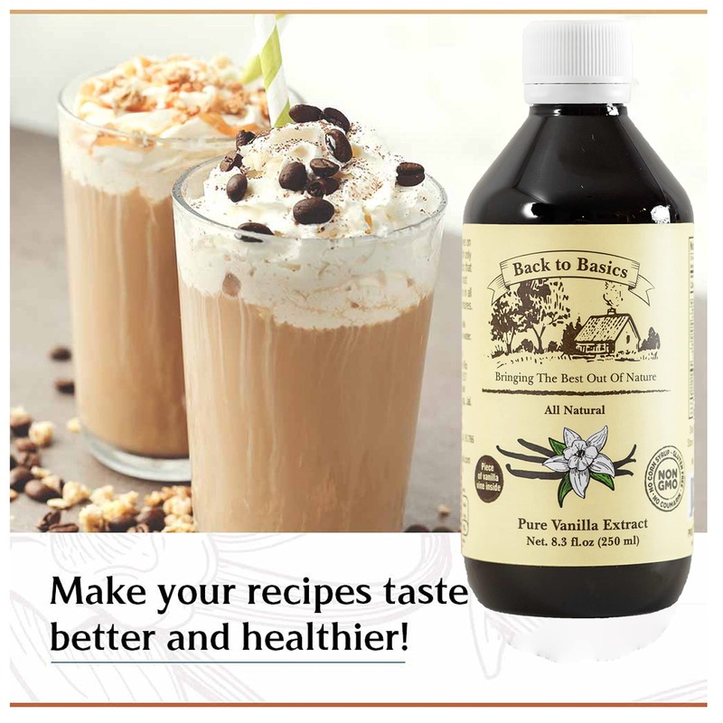Back to Basics – All Natural - Pure Vanilla Extract