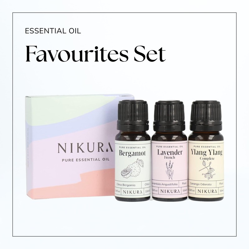Nikura Favourites Essential Oils Set - 3 x 10ml |