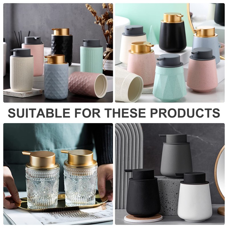 Upgrade Your Soap Dispenser with LALA DOLCE Rust-Proof Grey Plastic