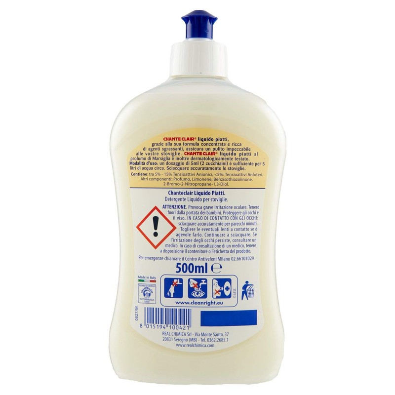 Chante Clair – Plates, Cleaner Concentrate, 500 ml