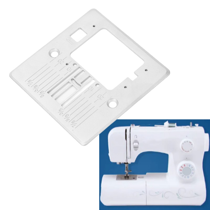Sewing Machine Needle Plate Q235 Steel Throat Plate Replacement for