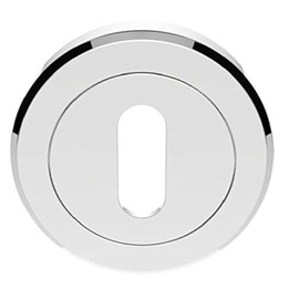 Carlisle Brass SZM Lock Profile Escutcheon, Polished Chrome, SZM003CP