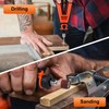 GOXAWEE Rotary Tool Kit with 180 Rotary Tool Accessories &