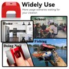Burnur 22 lbs Red Horseshoe Heavy-Duty Alnico Power Magnets for