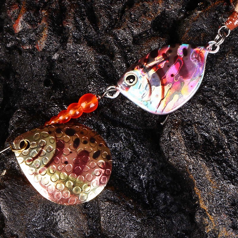 Spinner Baits - Spinnerbait Fishing Lures Long-Distance Casting Sinking,Hook Sequins