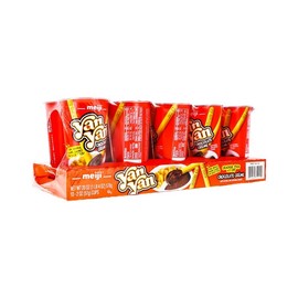 Meiji Yan Yan Chocolate Cream Cup 10 Count - 2 oz