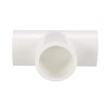 TOP-VIGOR 10pcs 25mm Slip Tee PVC Pipe Fitting, T-Shaped Coupling