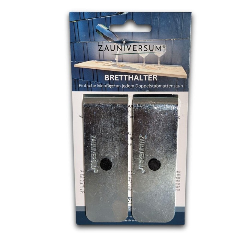 zauniversum Board Holder Fence Shelf Galvanised