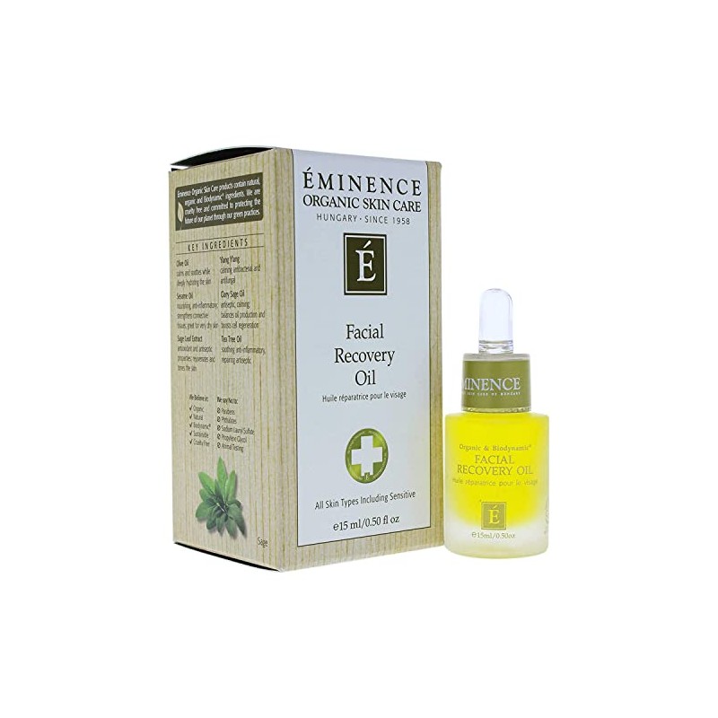 Facial Recovery Oil by Eminence for Unisex - 0.5 oz
