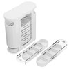 WELLGRO Pill Box for 7 Days - With 4 Compartments