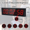 Gym Timer Portable Gym Clock with Start/Stop Button,Interval Timers Stopwatch