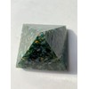 Green Fuchsite Pyramid Crystal Orgone Generator Energy Accumulator PERFECT GIFTING