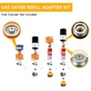 SAN LIKE 3pcs Camping Stove Adapter Butane Canister Adapter Refill