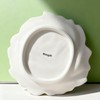 Minigift Ceramic Dessert Plate, 3D Hand-paint Champagne Rose Fruit Plate
