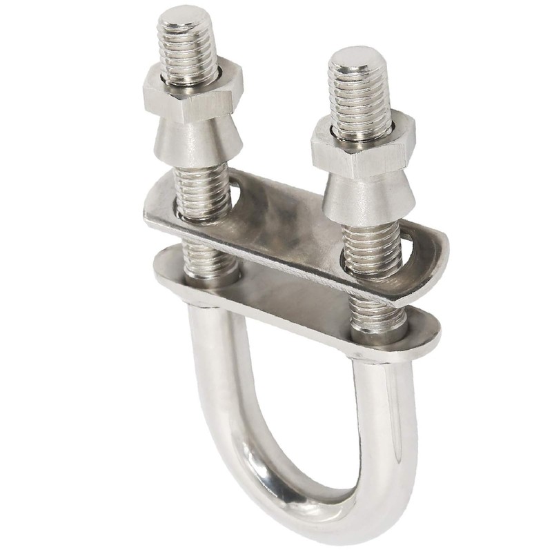 NovelBee 316 Stainless Steel Heavy Duty Stern Bow Eye U