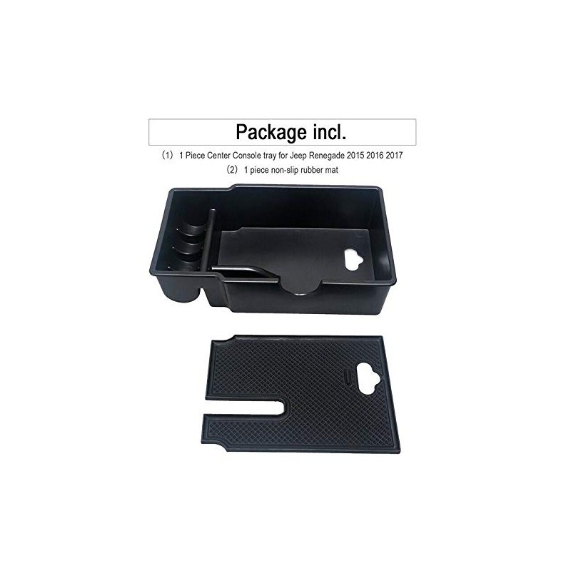 Anti-slip Car Center Console Armrest Box Glove Box Secondary Storage