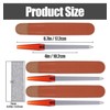 3 Pack 6.9 Inches Metal Nail File, Finger Nail Files