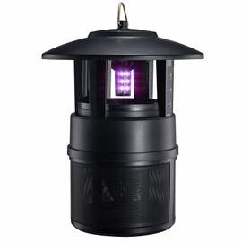 Mosquito Trap Outdoor, Flying Insect Bug Trap with Lighting, Sleep and Timer Functions, Gnat Flies Moths Wasps Beetles Catcher, Indoor Bug Mosquito Zapper Alternative, Black