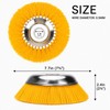 8-Inch Nylon Wire Wheel Weeder for Garden Weed Removal –