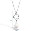 Kit Heath Revival Pearl Link Drop Necklace – Sterling Silver