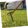 BUGUUYO 10pcs High Strength Plastic Tent Pegs Lightweight Camping Stakes