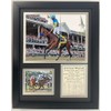 Championsip Racehorse Collectible Memorabilia | Triple Crown Racehorses | Framed