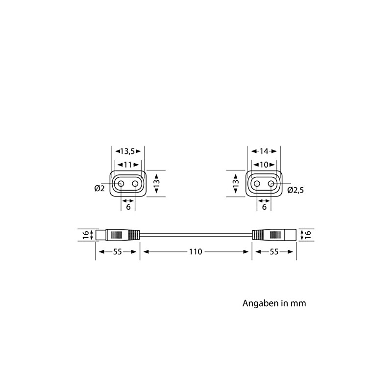 Parlat 20cm Connecting Cable SPIDER